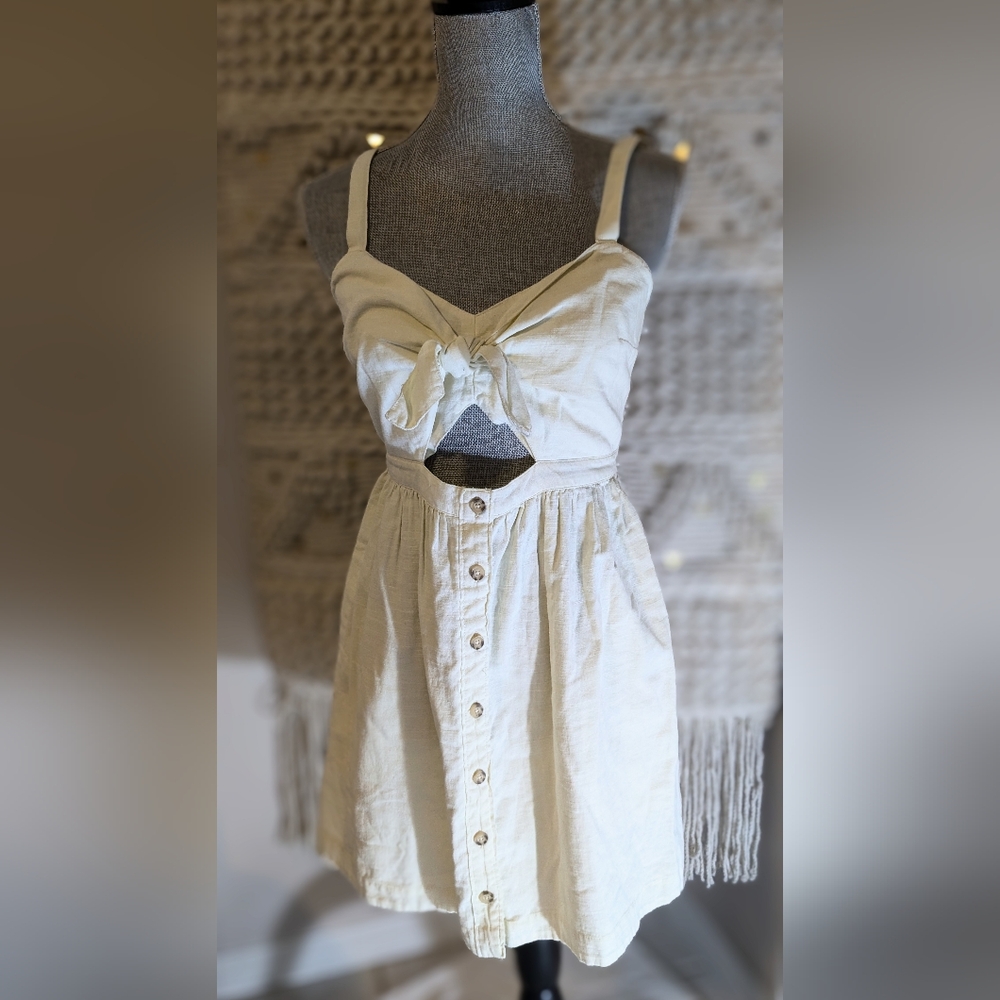 Abercrombie & Fitch Knot-front Dress medium Petite-2